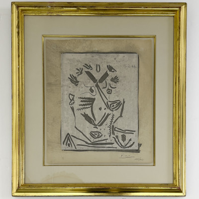 Pablo Picasso - Portrait d’homme Notre Dame de Vie