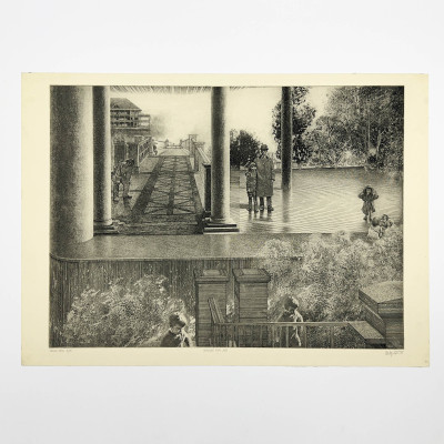 Image for Lot Peter Milton - Mornings with Judd - Second State (M.61)