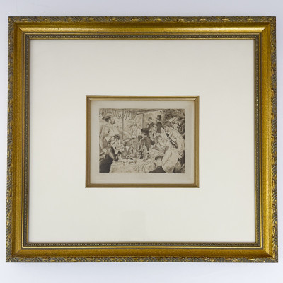 After Pierre-Auguste Renoir - Lunch at Bougival