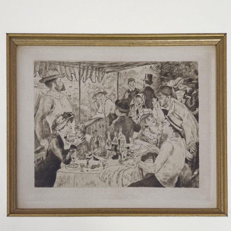 After Pierre-Auguste Renoir - Lunch at Bougival