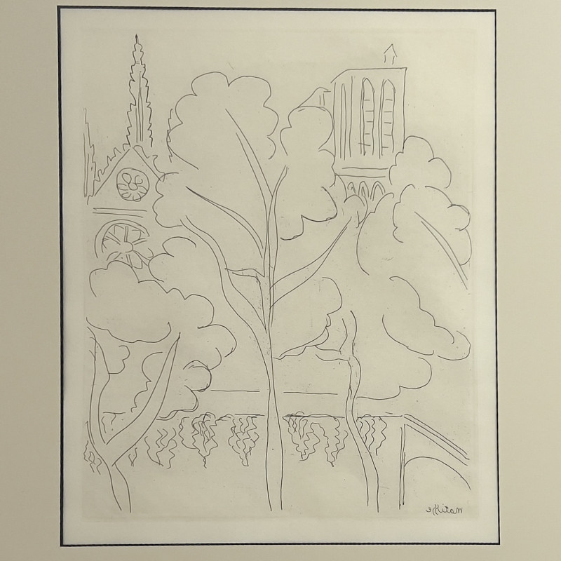 After Henri Matisse - Notre Dame
