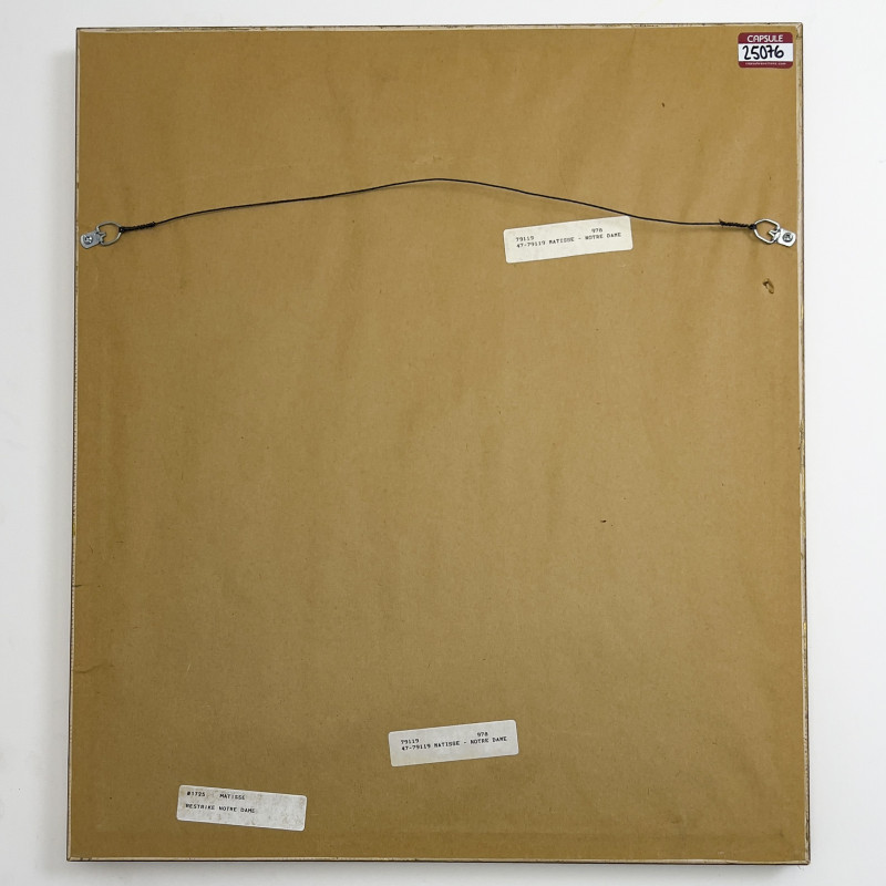 After Henri Matisse - Notre Dame