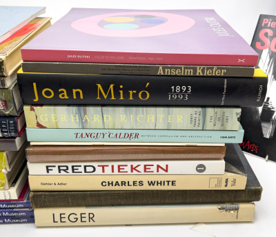 Artist Monographs and Volumes, Group of 44