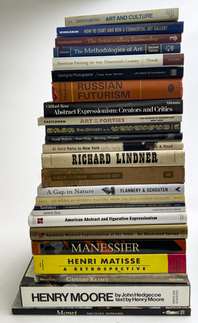 Art and Design Books, Group of 54