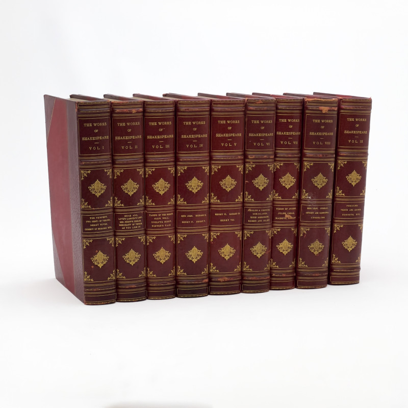 The Works of Shakespeare, 9 Volumes, edited by William Aldis Wright