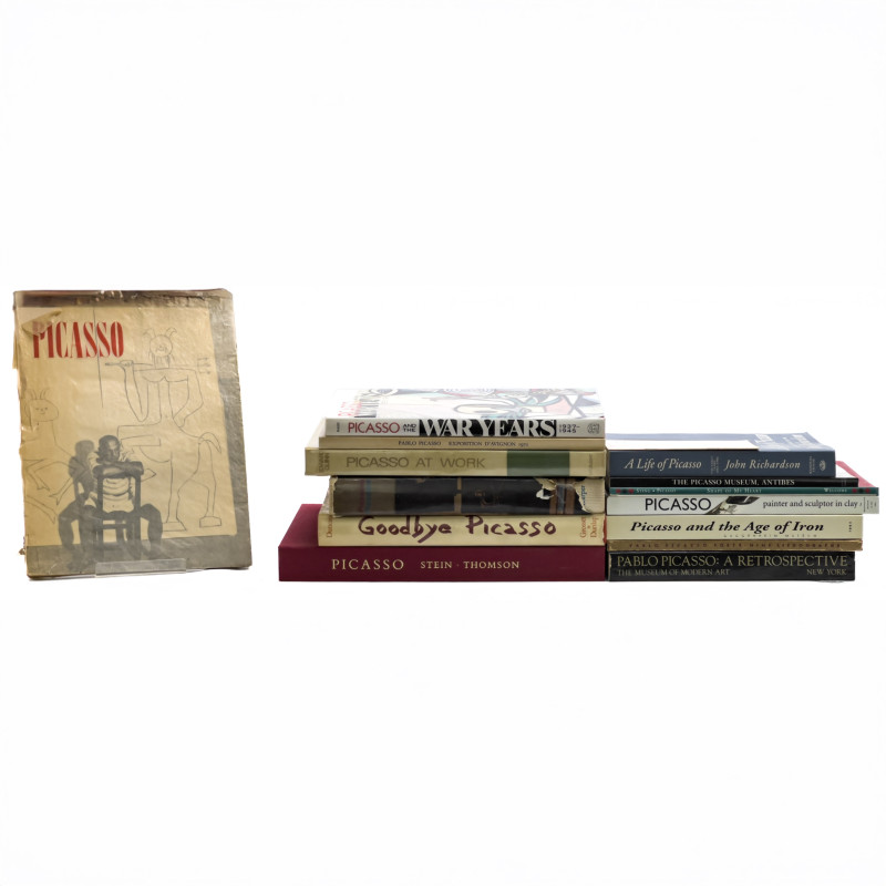 Pablo Picasso Monographs and Volumes, Group of 15