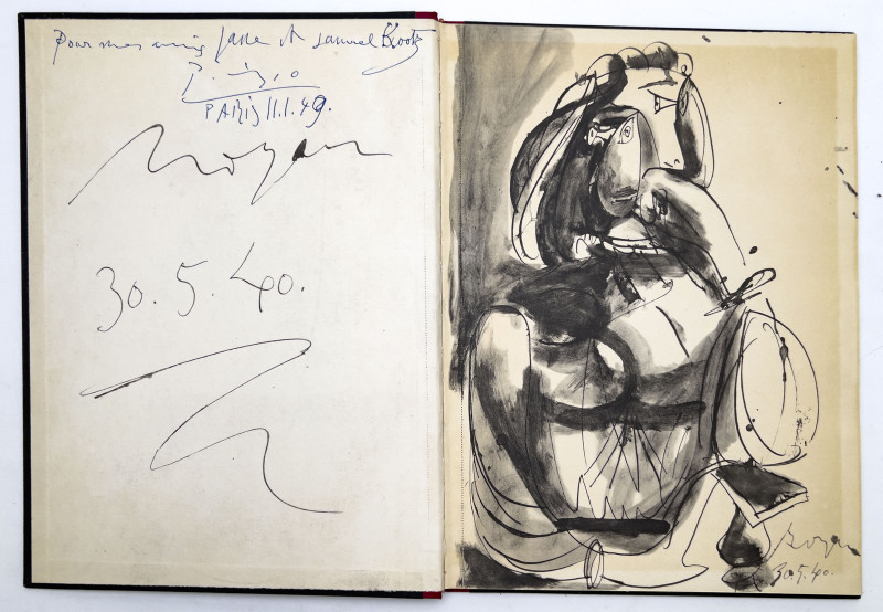 Pablo Picasso - Carnet de dessins (Signed)
