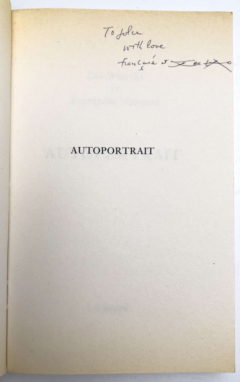 Zao Wou-Ki - Five Monographs (4 Signed)