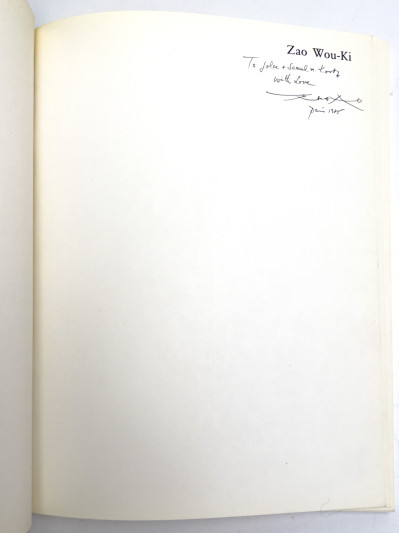 Zao Wou-Ki - Five Monographs (4 Signed)