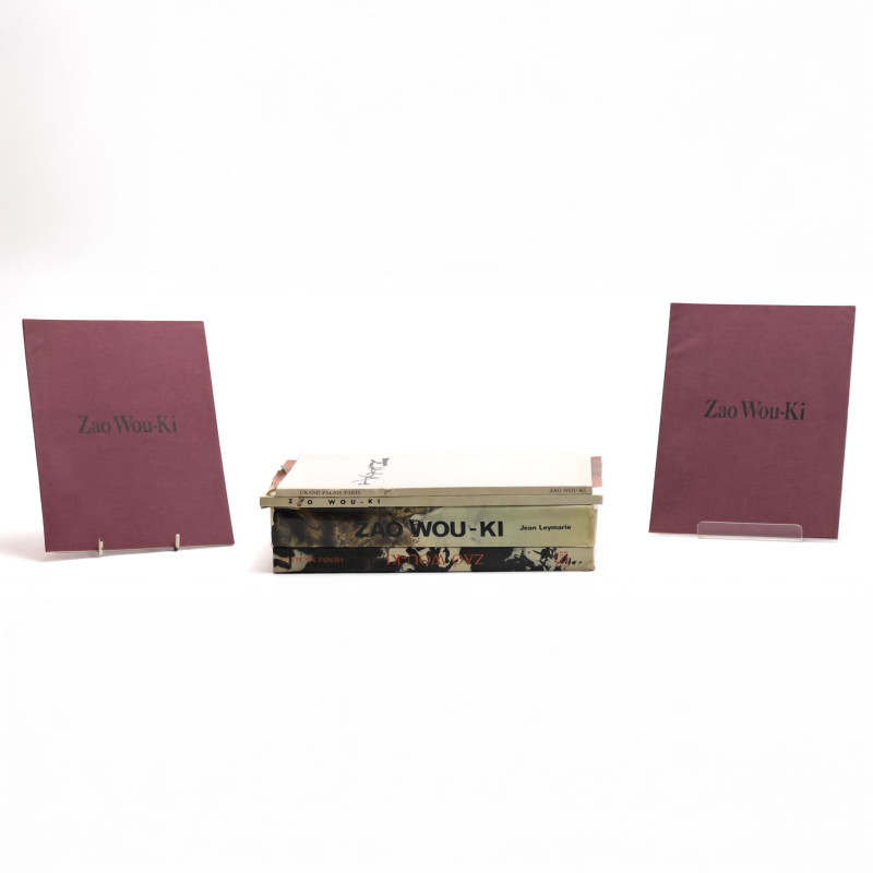 Zao Wou-Ki - Six Monographs (2 Signed)