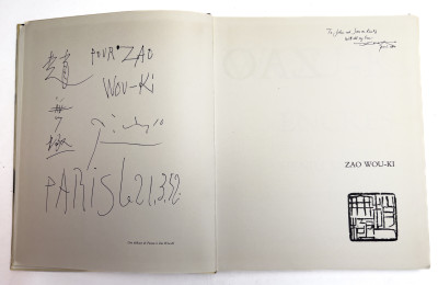 Zao Wou-Ki - Six Monographs (2 Signed)