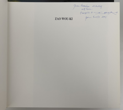 Zao Wou-Ki - Five Monographs (2 Signed)