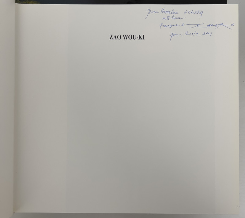 Zao Wou-Ki - Five Monographs (2 Signed)