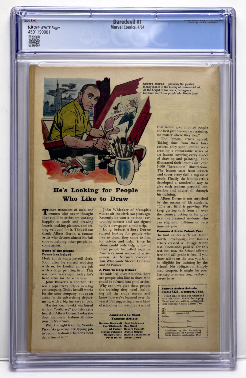 Daredevil, First Appearance