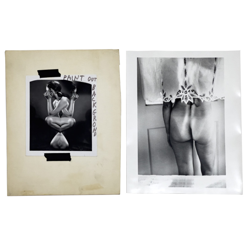 Unknown Artist - Nude Photos, Group of 2