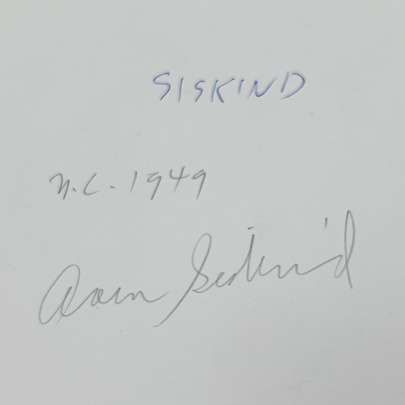 Aaron Siskind - North Carolina 33