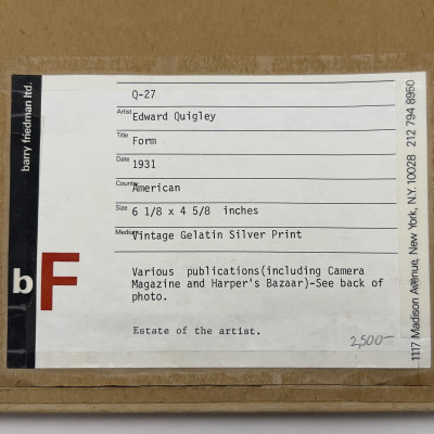 Edward Quigley - Form