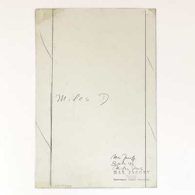 Max Jacoby - Miles Davis, Berlin