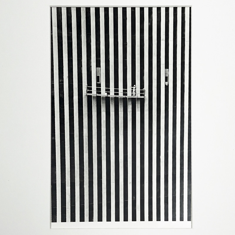 Lida Moser - Construction Exxon Building 6th Avenue