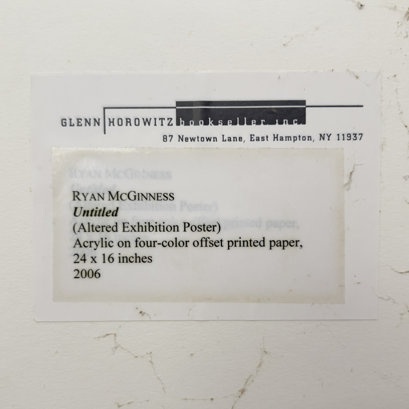 Ryan McGinness - Signed Poster