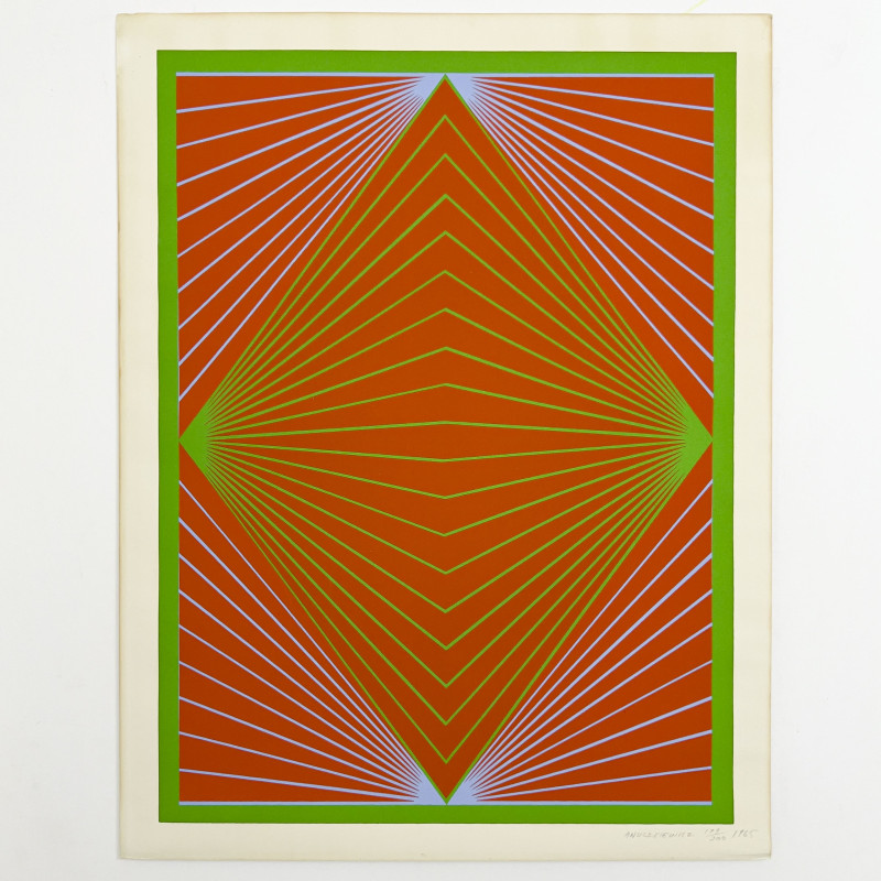 Richard Anuskiewicz - Diamond Chroma (from New York Ten portfolio)