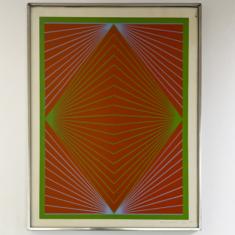 Richard Anuskiewicz - Diamond Chroma (from New York Ten portfolio)