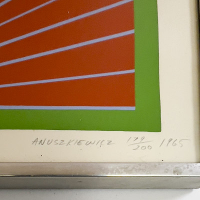 Richard Anuskiewicz - Diamond Chroma (from New York Ten portfolio)