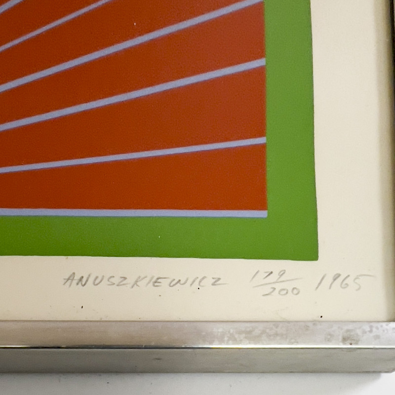 Richard Anuskiewicz - Diamond Chroma (from New York Ten portfolio)