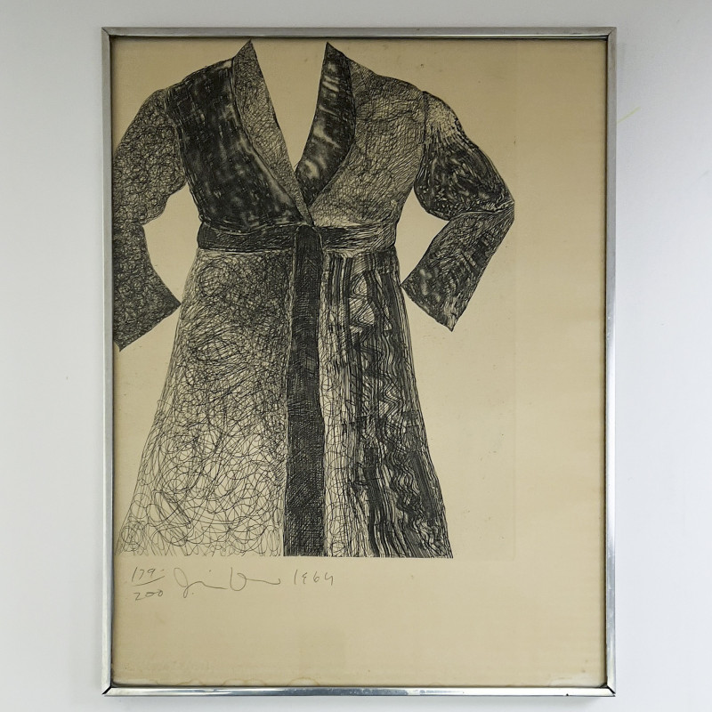 Jim Dine - Self Portrait ( Zinc &amp; Acid)(from New York Ten portfolio)