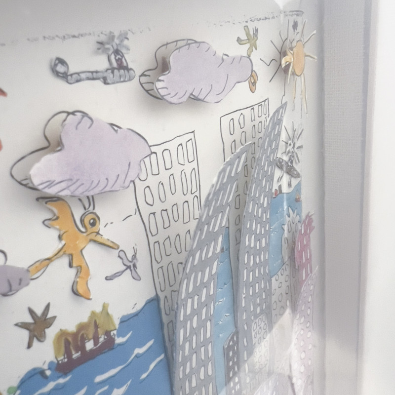 James Rizzi - The Brooklyn Bridge