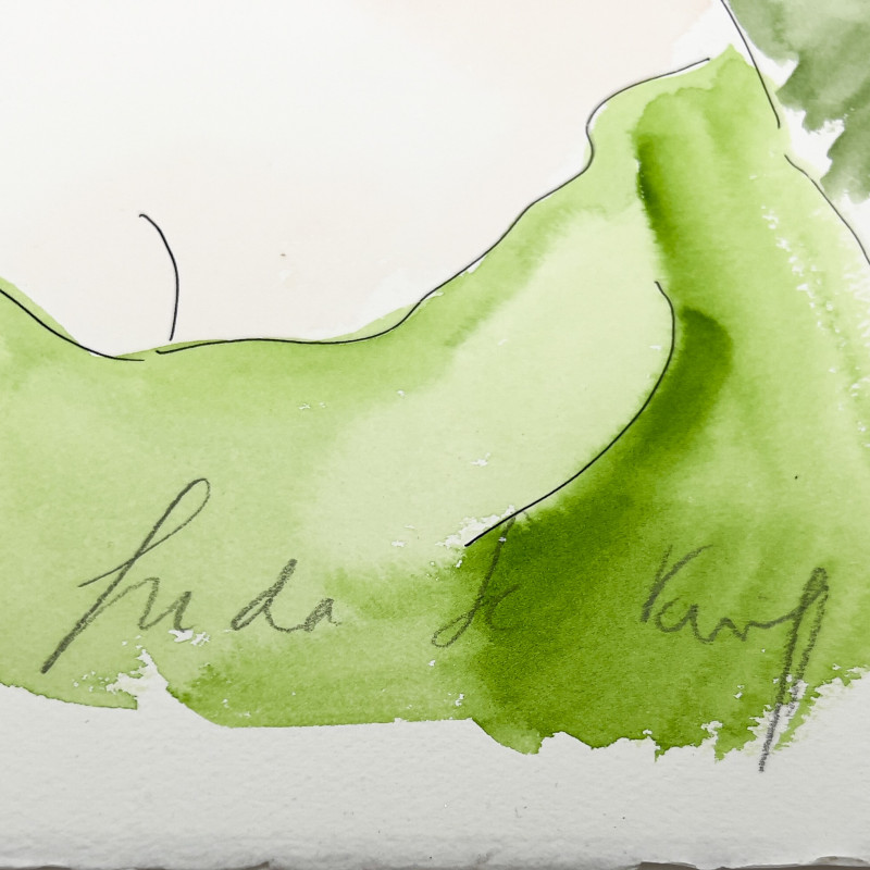 Linda Le Kinff - Lady in Green