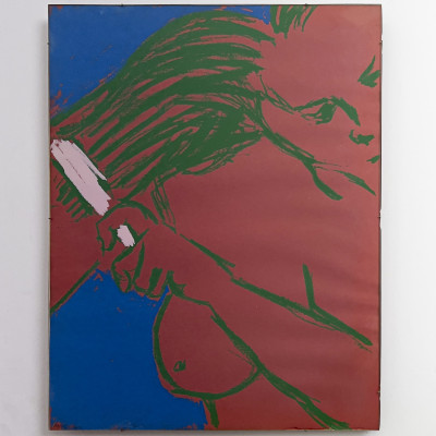 Image for Lot George Segal - Woman Brushing her Hair (from New York Ten portfolio)