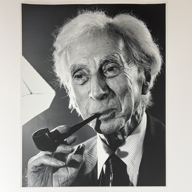 Philippe Halsman - Bertrand Russell