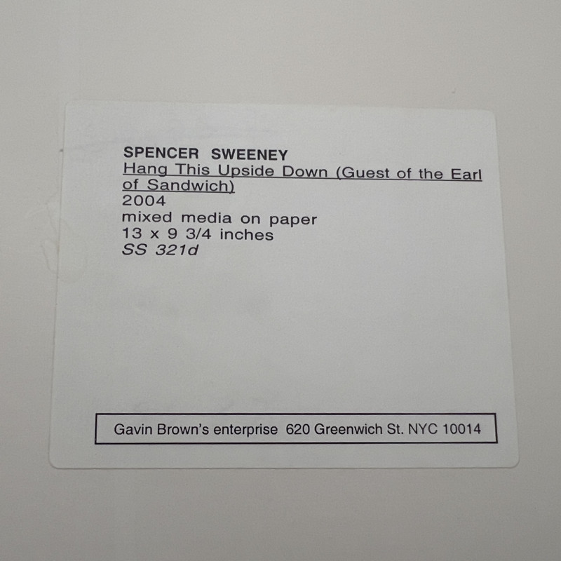 Spencer Sweeney - Hang this Upside Down