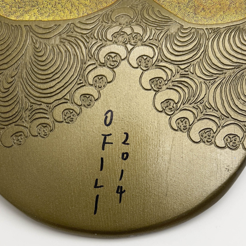 Chris Ofili - Untitled ( skateboard)