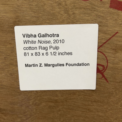 Vibha Galhotra - White Noise