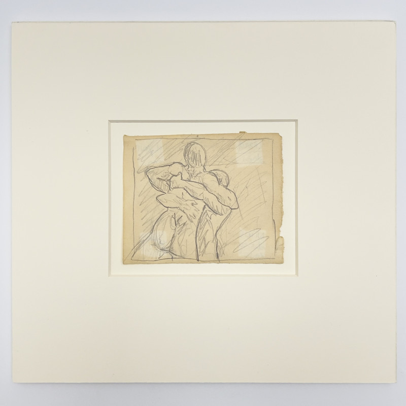 Robert Longo - Untitled (2 figures)