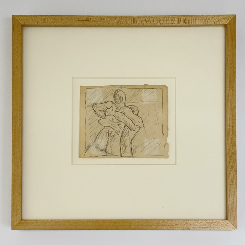 Robert Longo - Untitled (2 figures)