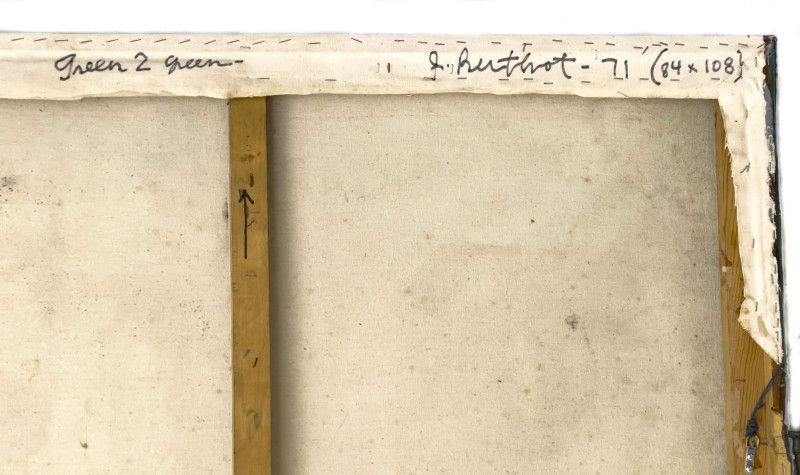 Jake Berthot - Green 2 Green