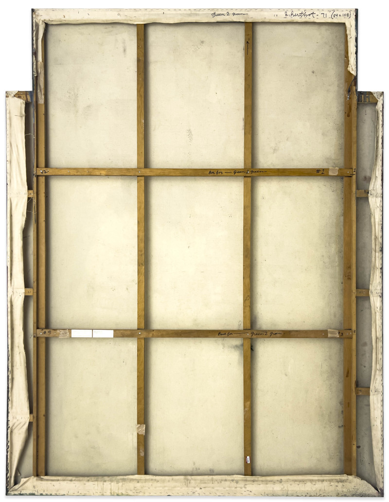 Jake Berthot - Green 2 Green