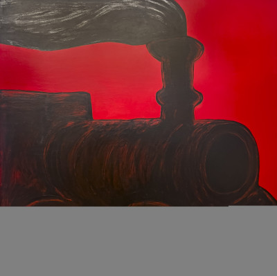 Image for Lot Eleanore Mikus - Red Barn Train