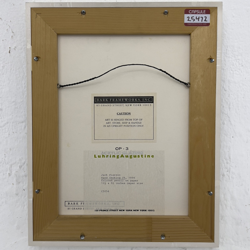 Jack Pierson - Hand Smoking #8