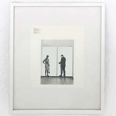 Michaelangelo Pistoletto - Small-scale version of I visitatori, 1968