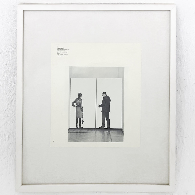 Michaelangelo Pistoletto - Small-scale version of I visitatori, 1968