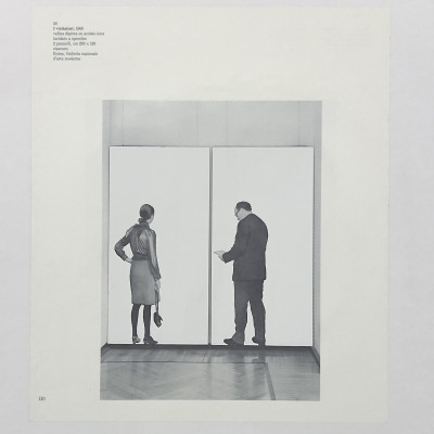 Image for Lot Michaelangelo Pistoletto - Small-scale version of I visitatori, 1968