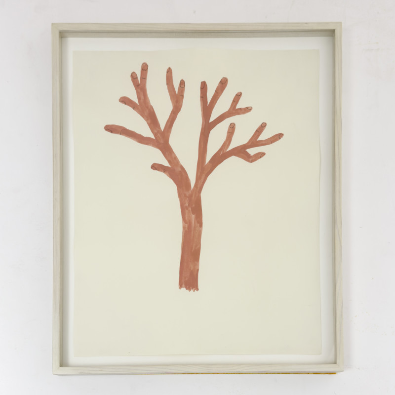 Jorge Macchi - Untitled (árbol/dedos)