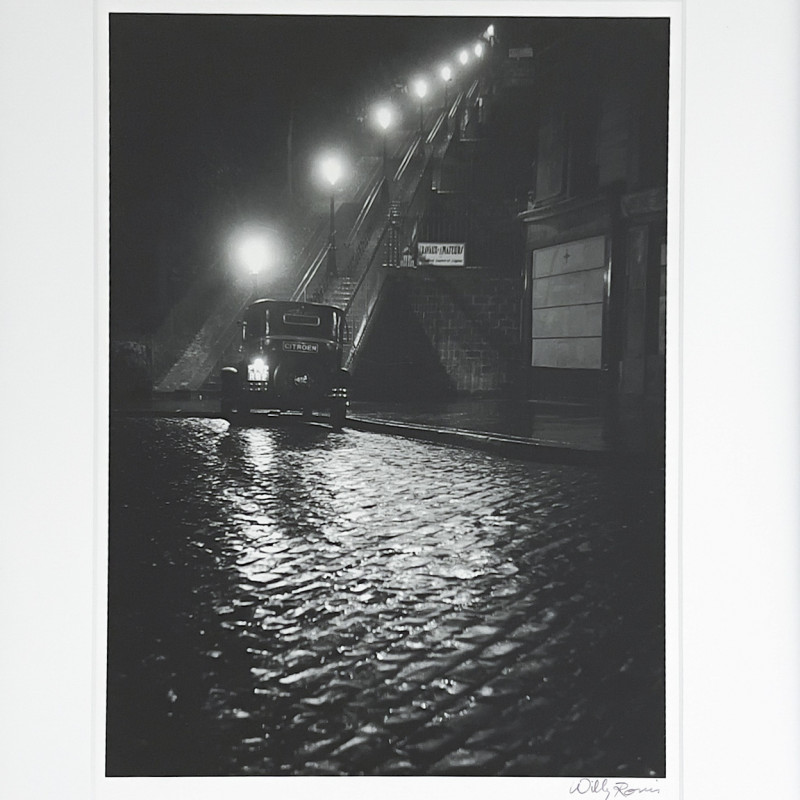 Willy Ronis - Rue Muller a Montmartre, Paris
