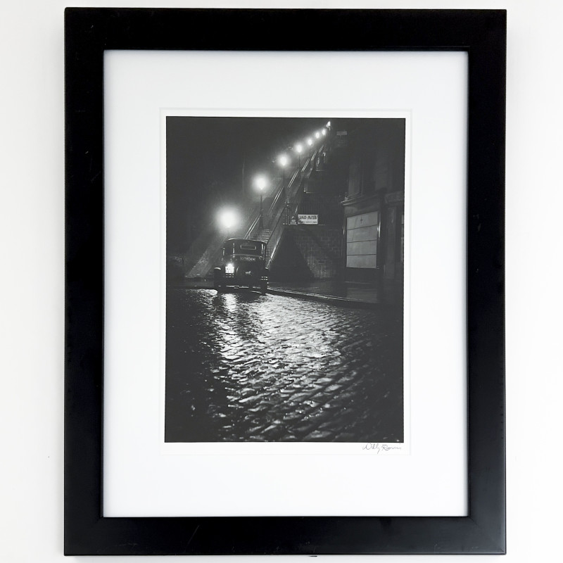 Willy Ronis - Rue Muller a Montmartre, Paris