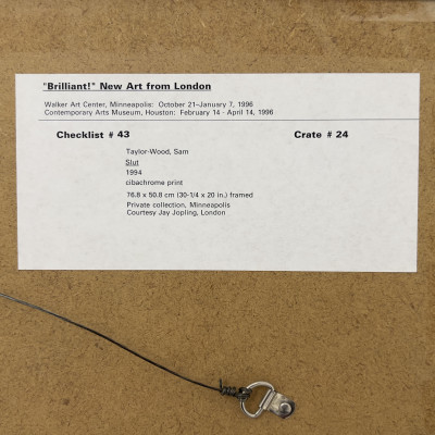 Sam Taylor-Wood - Slut