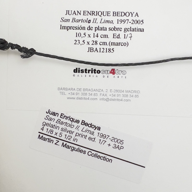 Juan Enrique Bedoya - San Bartolo II, Lima